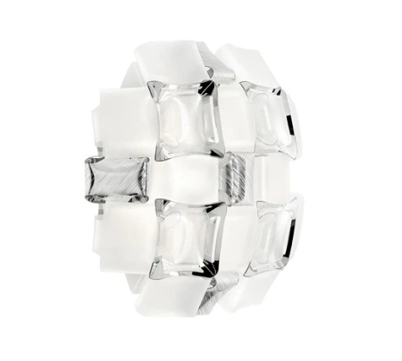 Kinkiet Slamp MIDA - WHITE/PLATINUM S MIDWS00SLV00000NMTEU biały