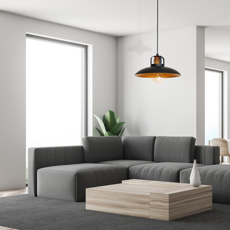 Milagro Lampa Wisząca FELIX 1xE27 MLP3682 CZARNY