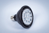 Żarówka LED do oprawy szynowej PAR 10W E27 czarna obudowa CW