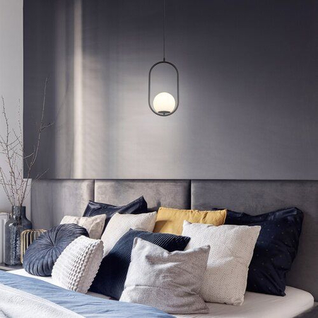 Lampa wisząca Rabalux Ghita 72028 czarny