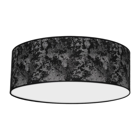 Milagro Lampa Sufitowa SATINO SILVER 3xE27 Ø50cm MLP7329 CZARNY
