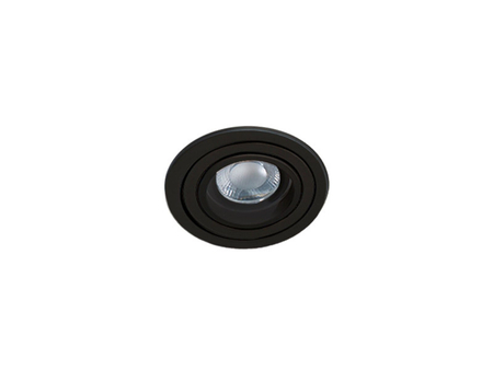 Oczko CARO ROUND BLACK Azzardo AZ2431 czarny