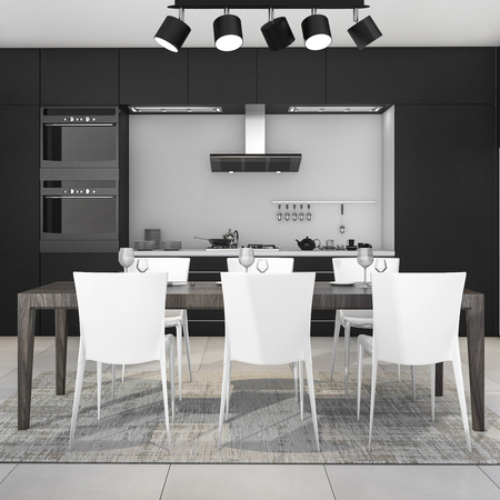 Milagro Lampa sufitowa DIXIE BLACK 5xGX53 MLP7603 CZARNY