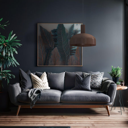 Milagro Lampa wisząca VISBY CZEKOLADOWY 1xE27 MLP1557 CZEKOLADOWY