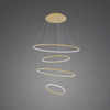 Lampa wisząca Ledowe Okręgi No.4 100cm 2700 k złota Dali