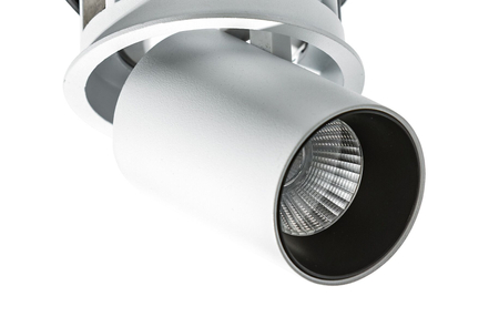 Oczko LUNA 7W WHITE Azzardo AZ3396 biały/czarny