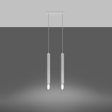 Sollux Lighting Lampa wisząca WEZYR 2 czarna SL.0961