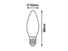 Żarówka Rabalux Filament-LED 1298 