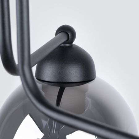 Sollux Lighting Żyrandol FILLAN 3 czarny SL.1144