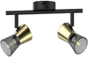 Lampa sufitowa CENTO Zuma Line TK220532-2BG czarny/złoty