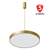 Lampa wisząca Italux 5361-860RP-GD-3 Orbital Złota