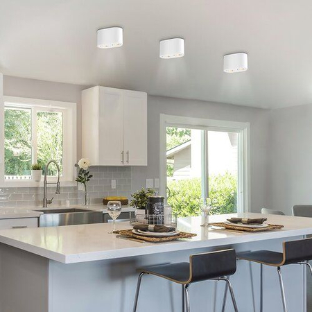 Lampa sufitowa Rabalux Kobald 2052 biały matowy
