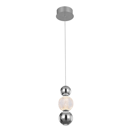 Lampa wisząca Italux Oter PND-83728-7W-3K-CH Chrom