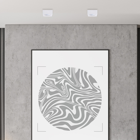 Milagro Oprawa Podtynkowa Bali Square White ML0077 BIAŁY