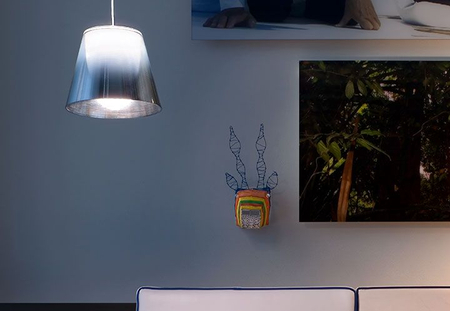 Lampa wisząca Flos F6256000 Ktribe 1 Srebrna