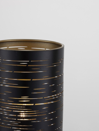 Lampa stołowa Luces Exclusivas BARRA - czarny i złoty LE43438