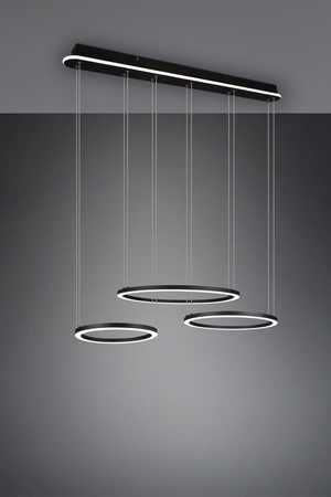 Lampa wisząca Trio 323610332 czarny