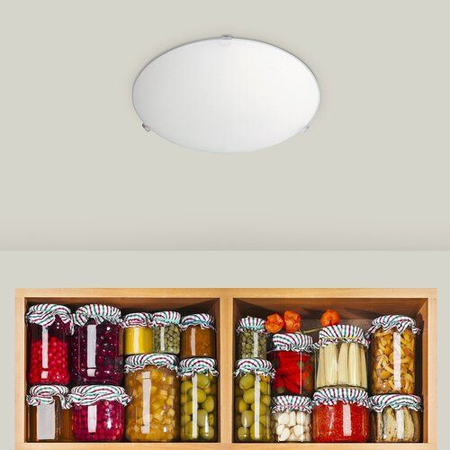 Lampa sufitowa Rabalux Simple 1803 szkło opalizowane