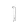 Milagro LAMPA WISZĄCA ALBA 5W LED ML188 BIAŁY