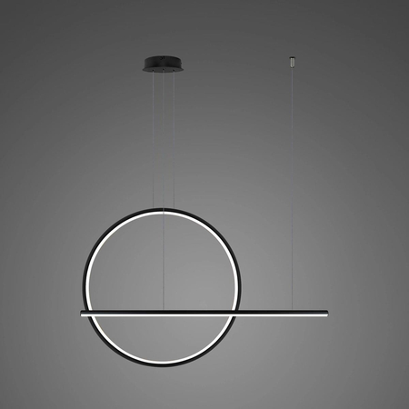 Lampa wisząca Linea No.2 80cm czarna 3k Dali