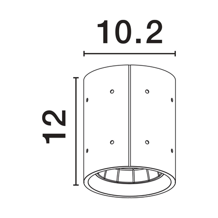Lampa zewnętrzna wisząca Luces Exclusivas TRAVONO LE75179 szary i odcienie szarości