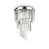 Plafon Ideal Lux 168937 Carlton PL12 Cromo