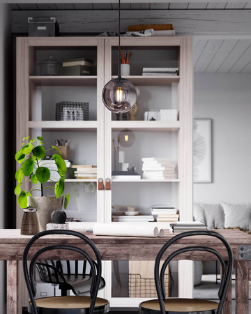 Lampa wisząca By Rydens Boyle 4202020-4505 smokegrey