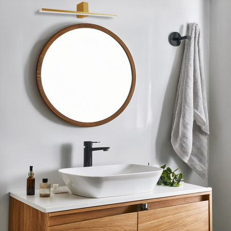 Milagro Kinkiet Artemis Gold 13,8W LED 60cm 4000K IP44 ML1022 ZŁOTY