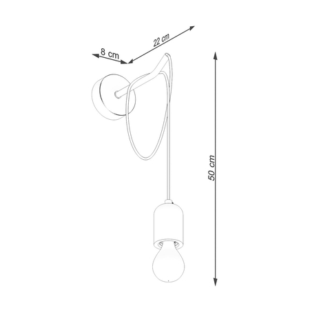 Sollux Lighting Kinkiet NESO SL.1163