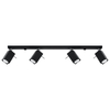 Sollux Lighting Plafon MERIDA 4L szary SL.0461