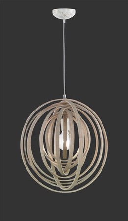 Lampa wisząca Trio 305900130 drewniany
