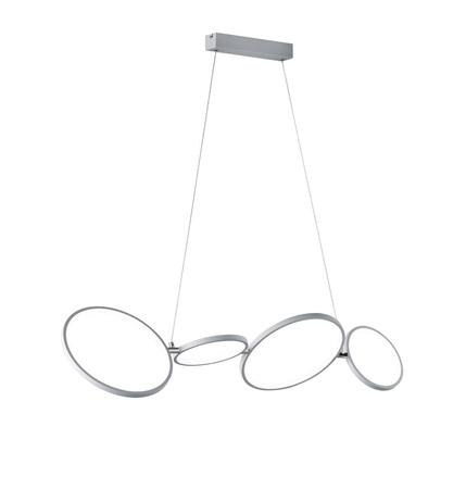 Lampa wisząca Trio 322610489 srebrny