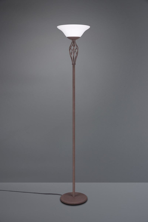 Lampa podłogowa Trio 401000224 biały/miedziany