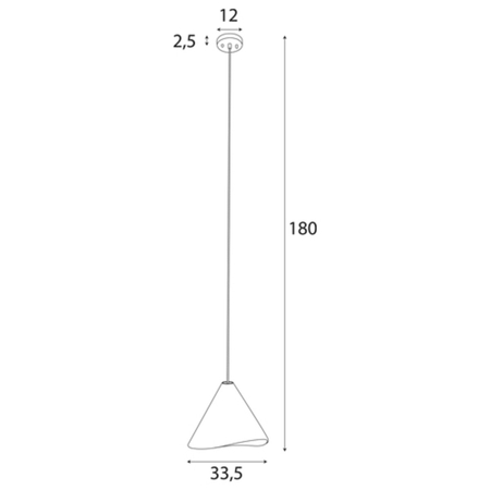 MAXLIGHT P0547 LAMPA WISZĄCA SAKURA OAK WOOD
