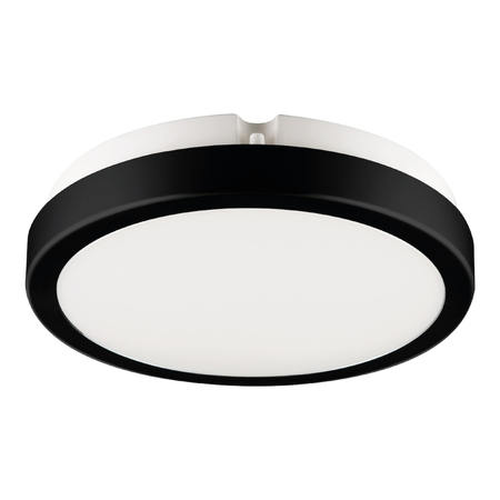 Eko-Light Plafon Vera 12W 4000K Czarny IP65 EKP0469 CZARNY