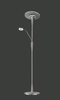 Lampa podłogowa Trio 422710307 srebrny