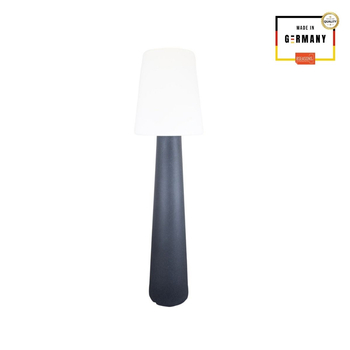 Lampa stojąca No.1 zewnętrzna ogrodowa 2700K Biała ciepła 160cm, czarny 32564W antracyt