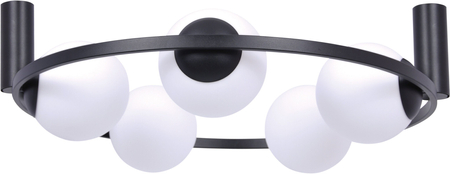 Lampa sufitowa Orbit 5 Zuma Line 5009 czarny
