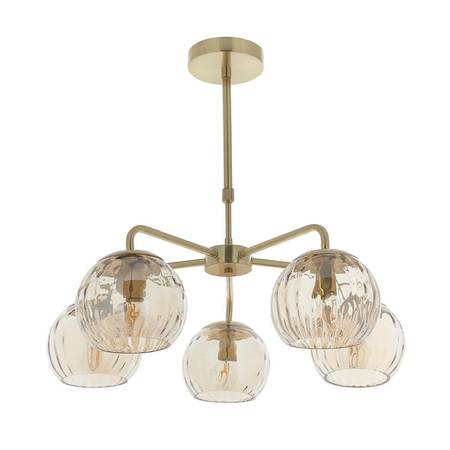 Endon Lighting Lampa wisząca 91969 mosiądz