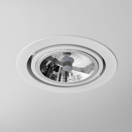 Lampa wpuszczana AQForm Ring 111 Recessed Biały Struktura