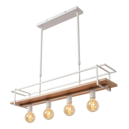 Lampa wisząca Lucide MILONGA 21432/04/31 biały