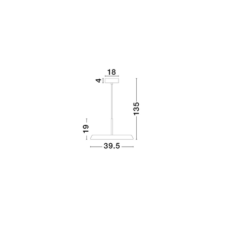 Lampa wisząca Luces Exclusivas FOVENTO LE45443 biały