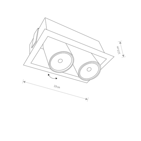 Oczko EYE MOD Nowodvorski 8940 czarny