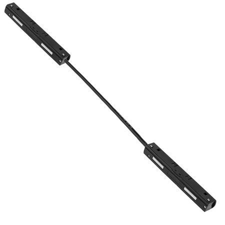Milagro Łącznik prosty z kablem MAGNETIC TRACK ML6635 CZARNY