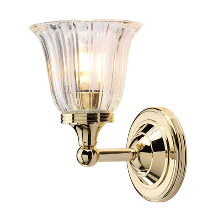 Kinkiet Elstead Lighting Austen mosiądz BATH-AUSTEN1-PB
