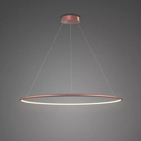 Lampa wisząca Ledowe Okręgi No.1 80cm 3k Różowe Złoto Dali