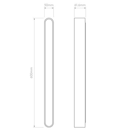 Kinkiet Astro Atticus 600 3000K 1440005 Matowy Czarny