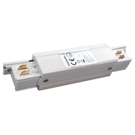 Eko-Light Łącznik Lampy Track Light Biały 3-obwodowy Typ: Prosty ML7083 BIAŁY