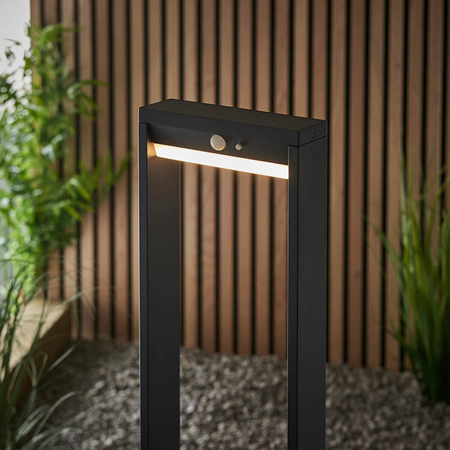 Endon Lighting Lampa zewnętrzna podłogowa 96936 biały/czarny