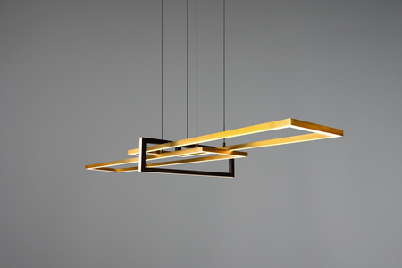Lampa wisząca Trio 320310308 złoty